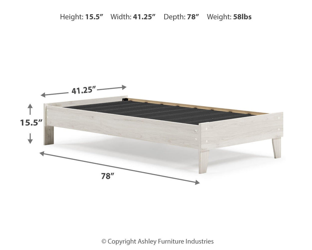 Socalle Platform Bed (Natural)