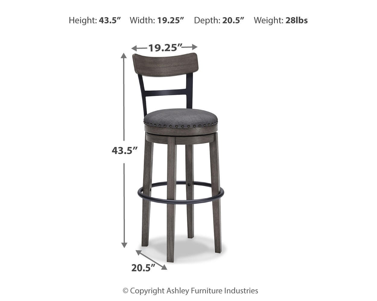 Caitbrook Counter Height Bar Stool
