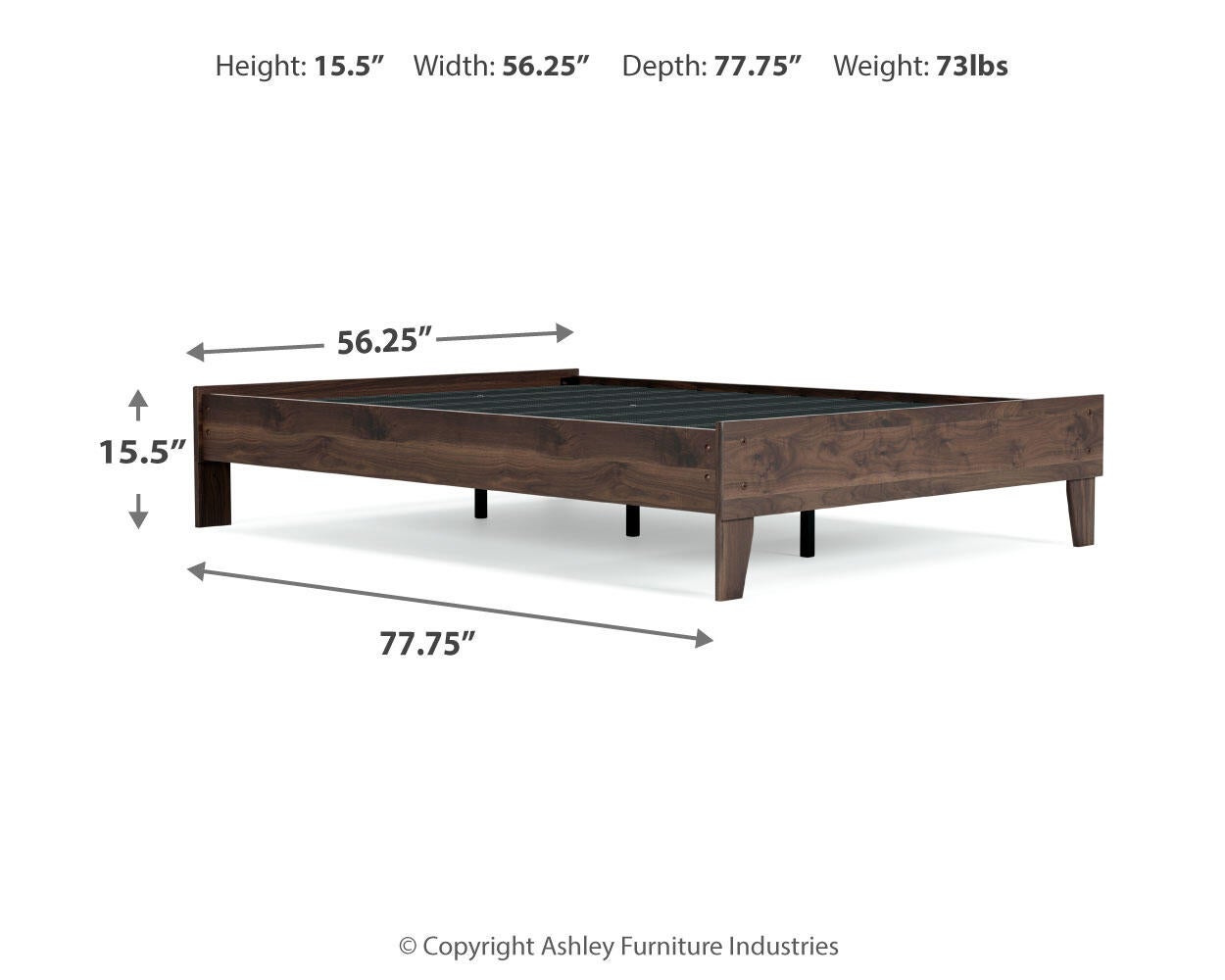 Calverson Platform Bed