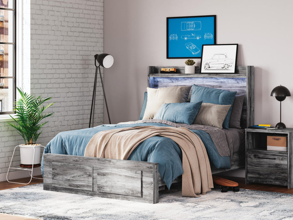Baystorm Panel Bed with 2 Storage Drawers