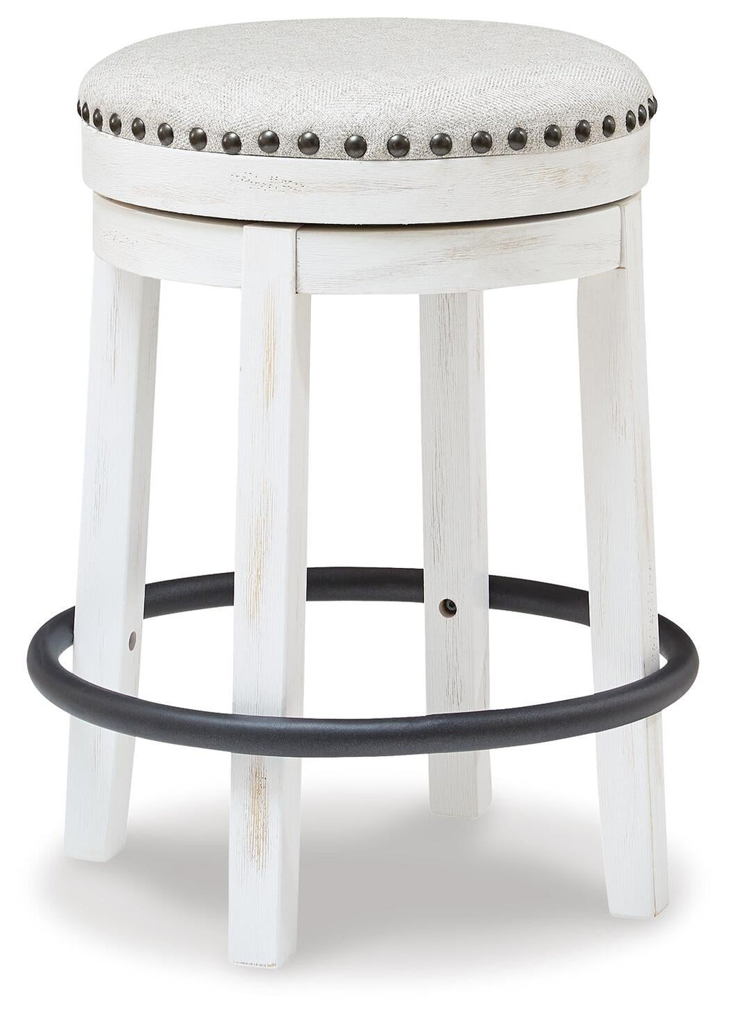 Valebeck Counter Height Stool (Beige/Brown)