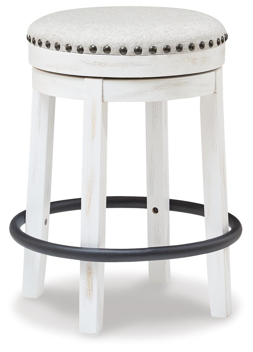 Valebeck Counter Height Stool (Beige/Brown)