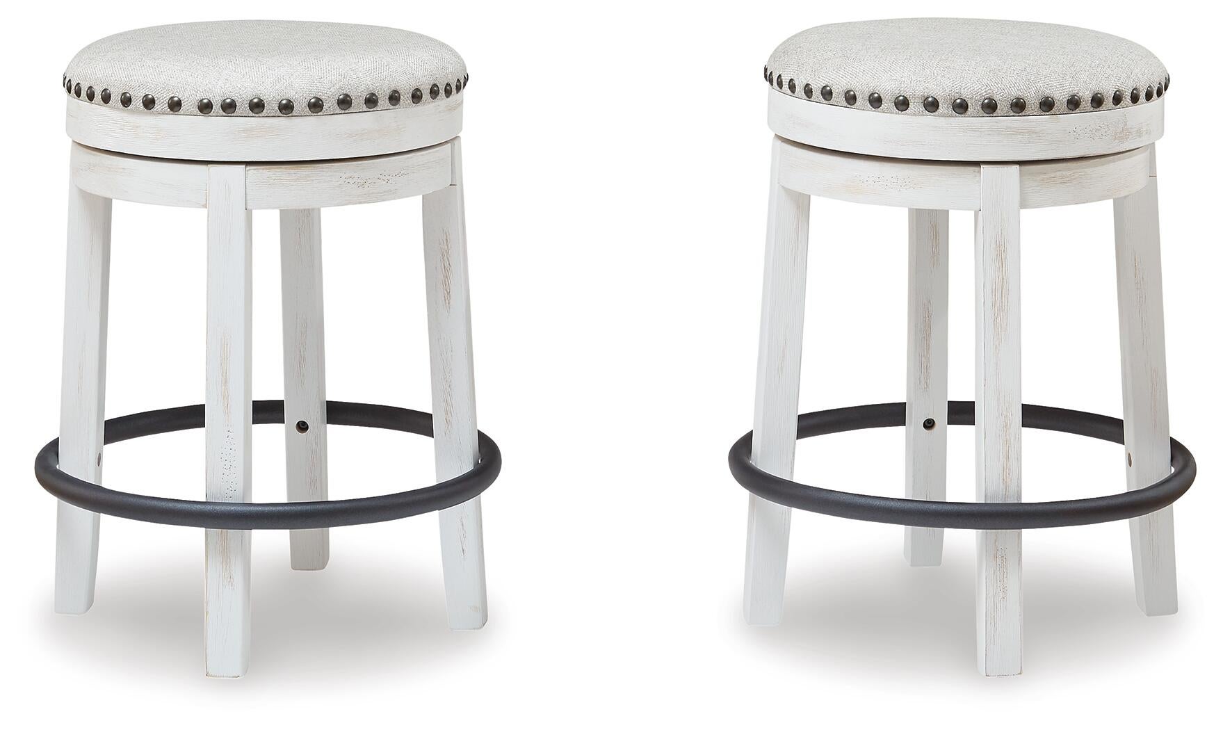 Valebeck Counter Height Stool (Beige/Brown)