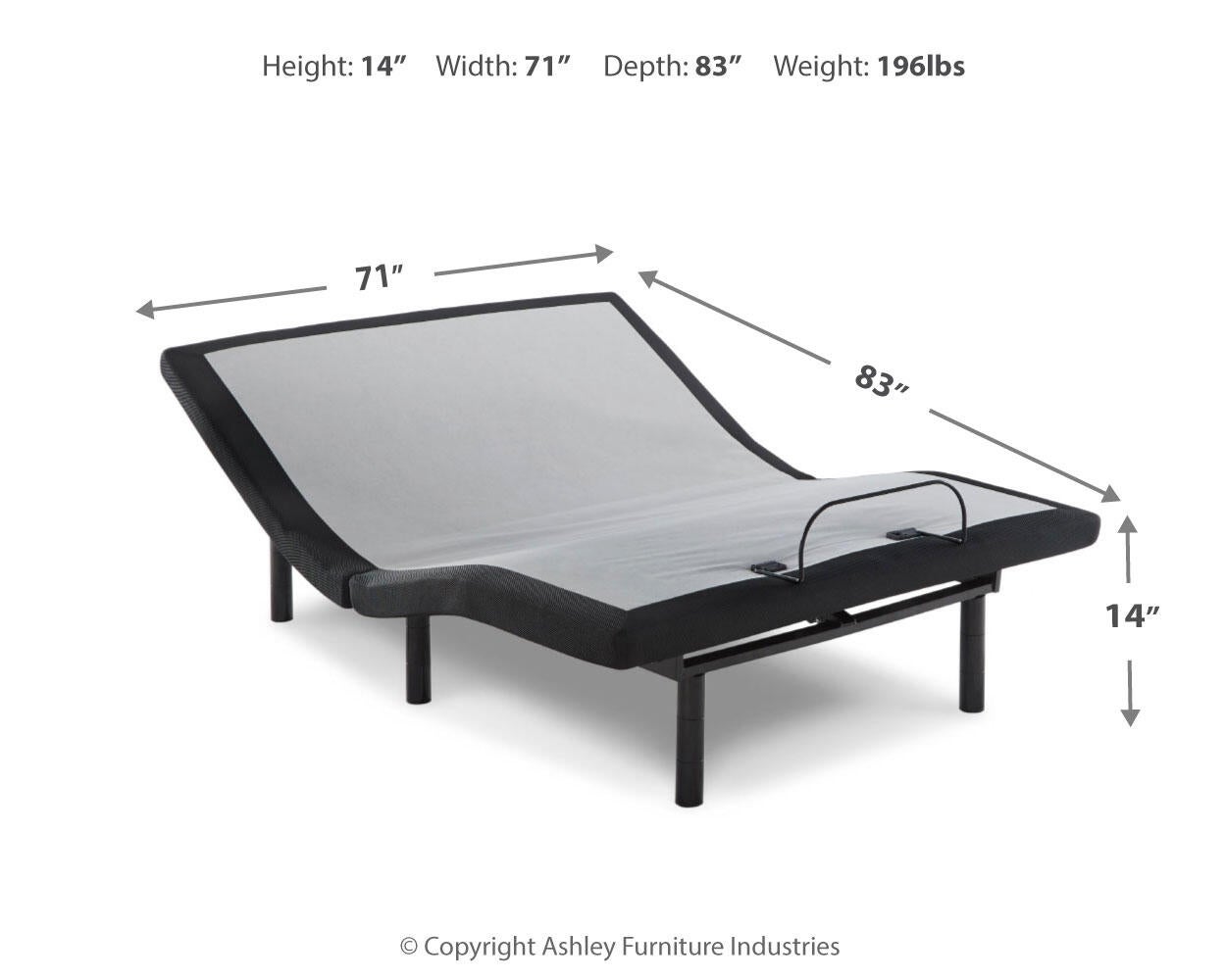 Head-Foot Model Best Adjustable Base
