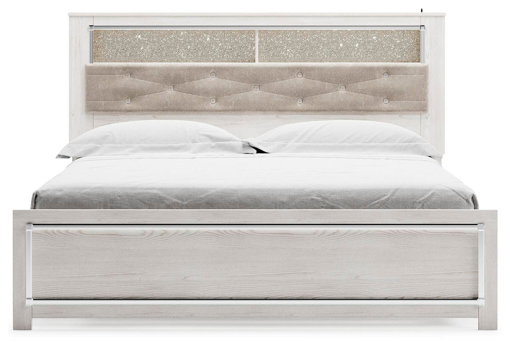 Altyra Panel Bookcase Bed