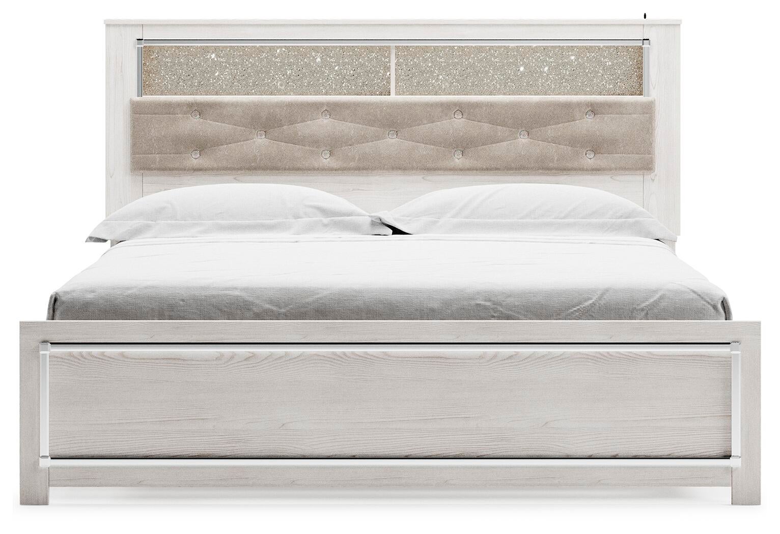 Altyra Panel Bookcase Bed