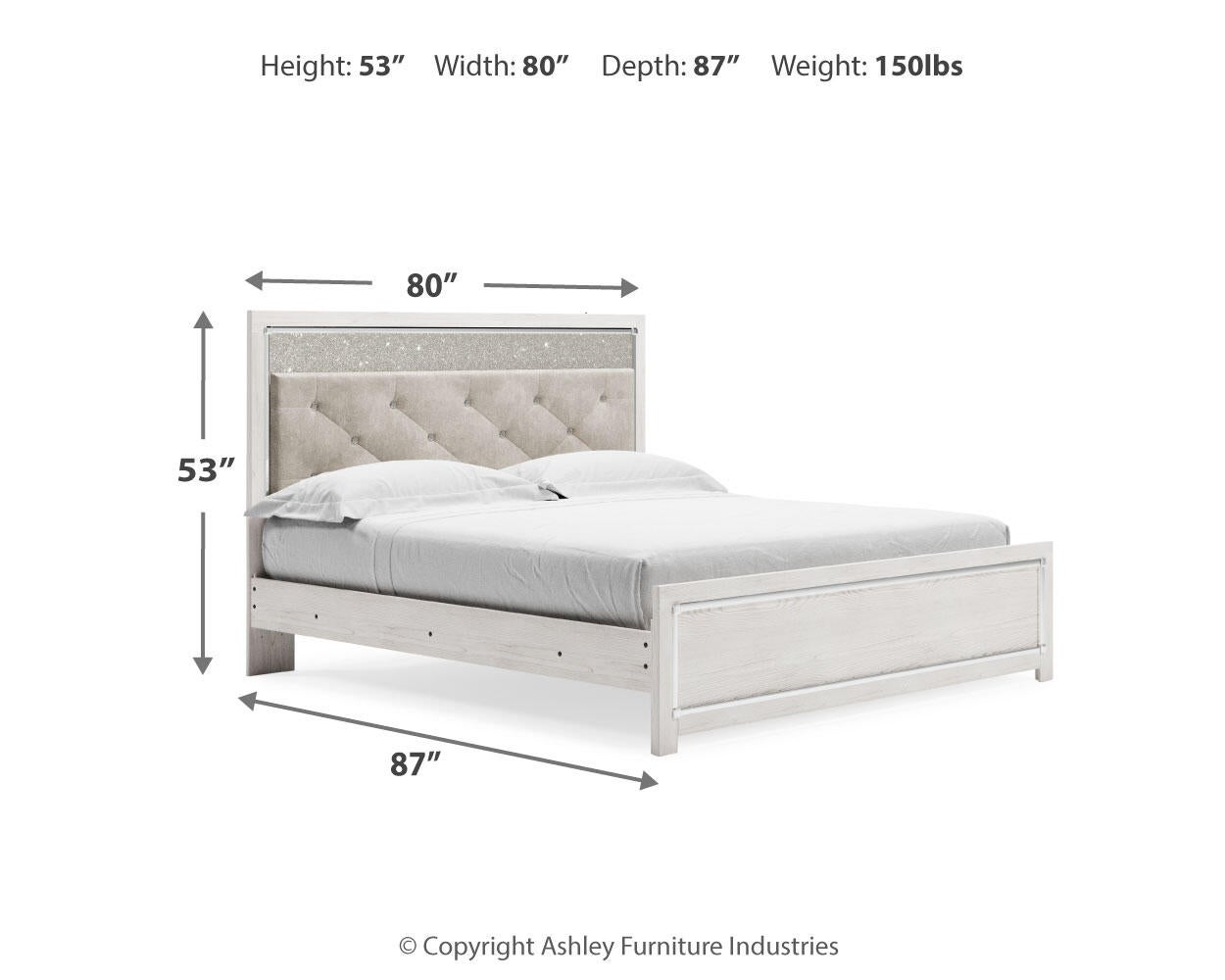 Altyra Panel Bed