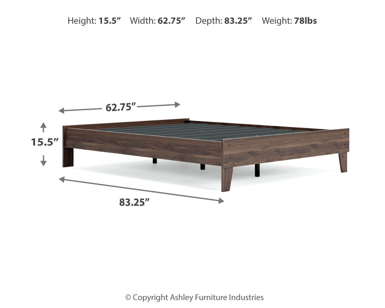 Calverson Platform Bed