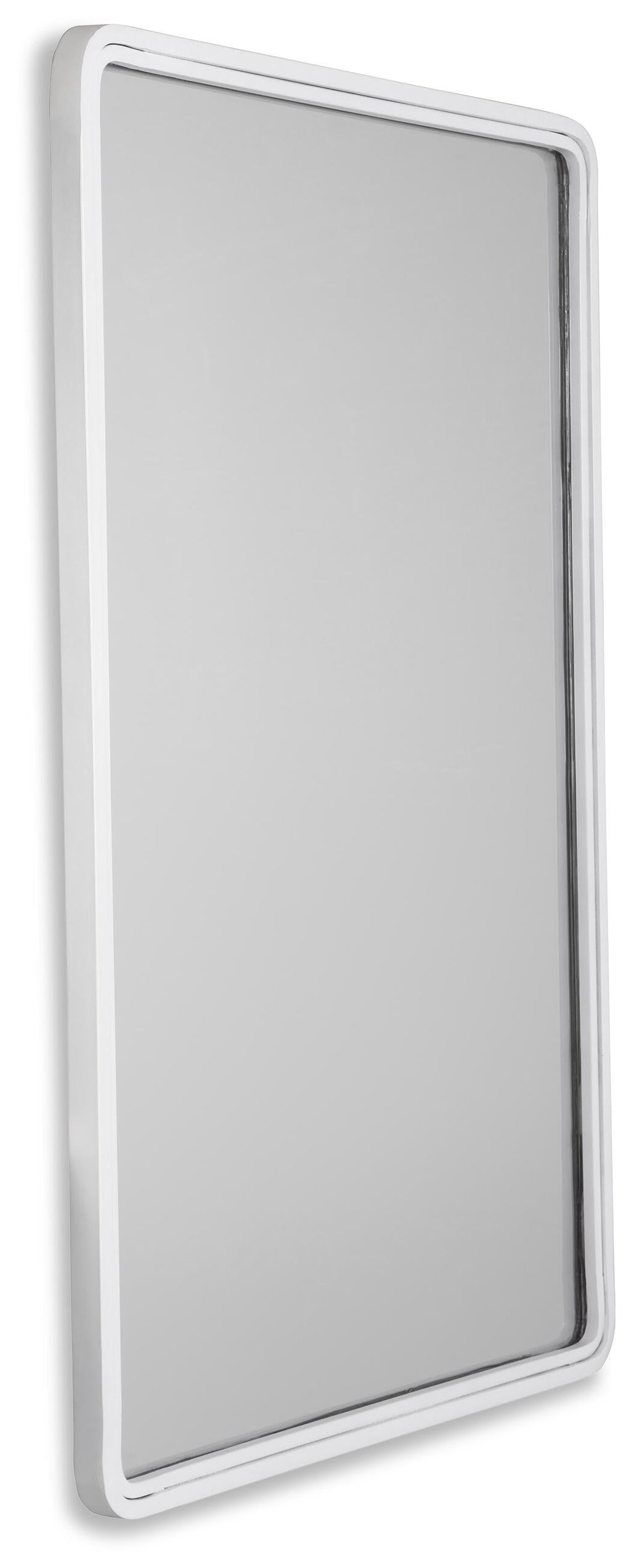 Brocky Accent Mirror (White)