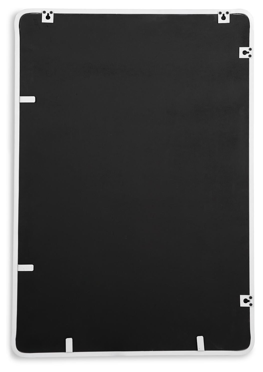 Brocky Accent Mirror (White)