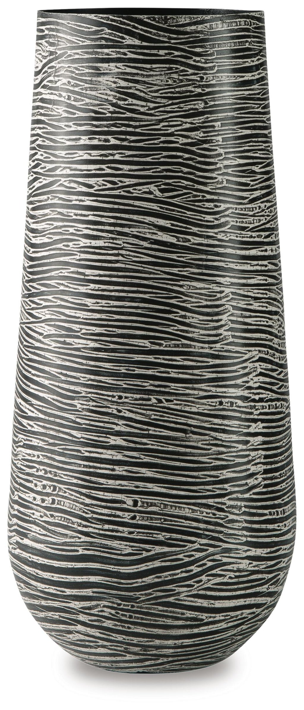 Fynn Vase (Black/Gray)