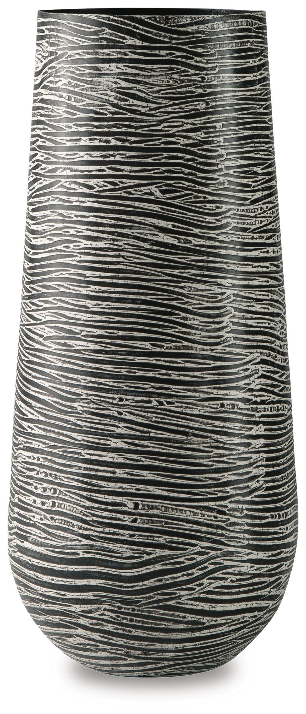 Fynn Vase (Black/Gray)