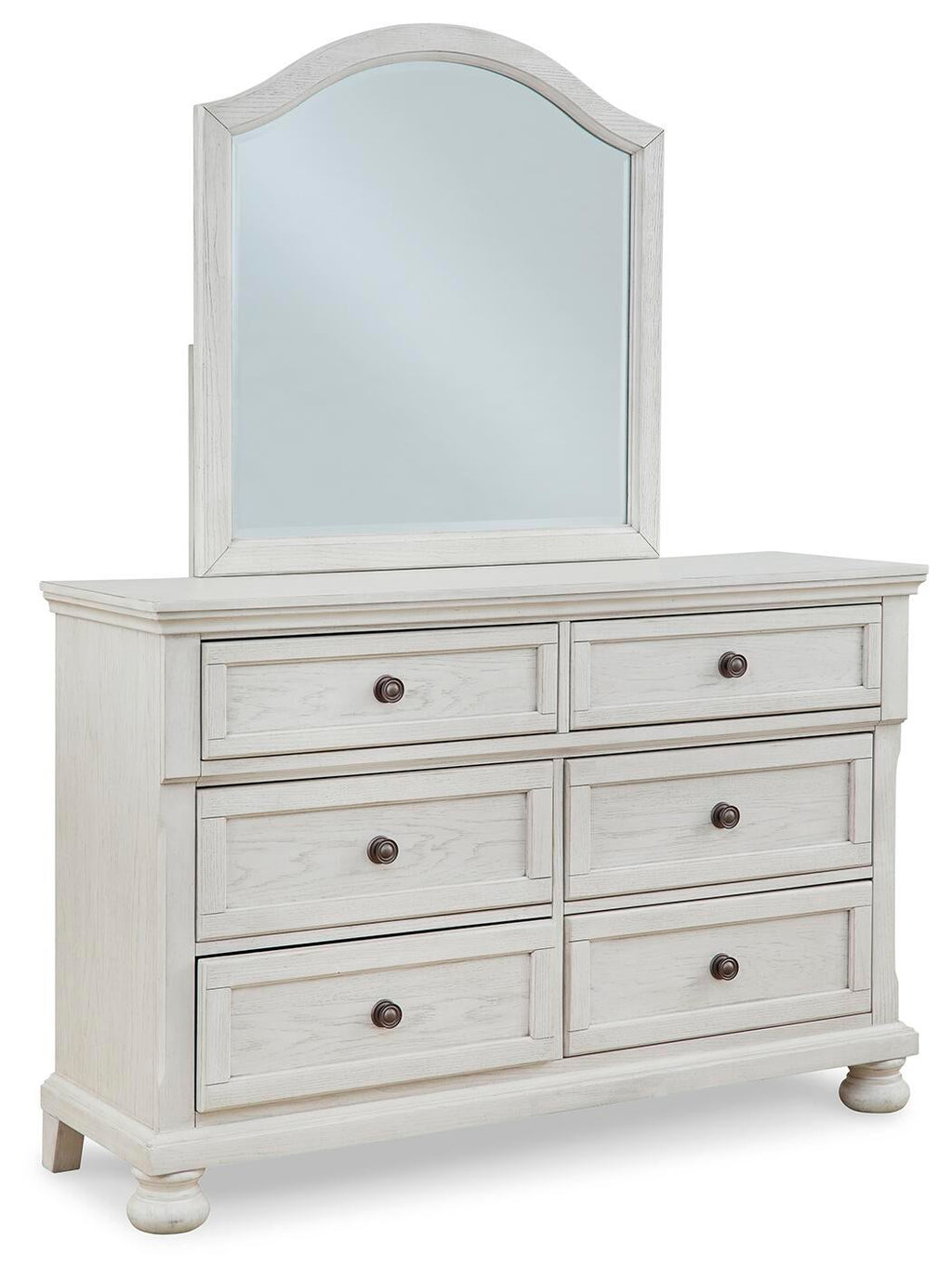 Robbinsdale Dresser and Mirror (White)