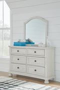 Robbinsdale Dresser and Mirror (White)