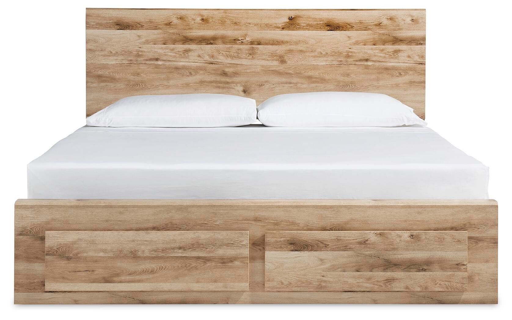 Hyanna Panel Storage Bed with 2 Under Bed Storage Drawers