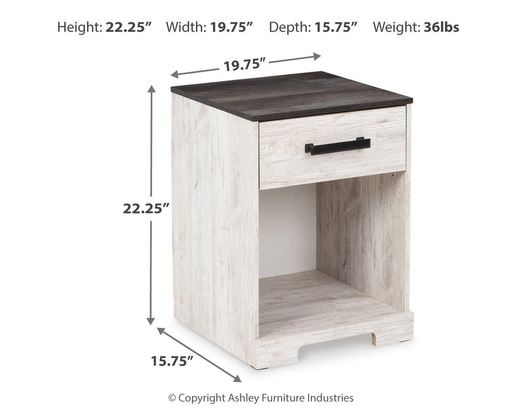 Shawburn 1 Drawer Nightstand