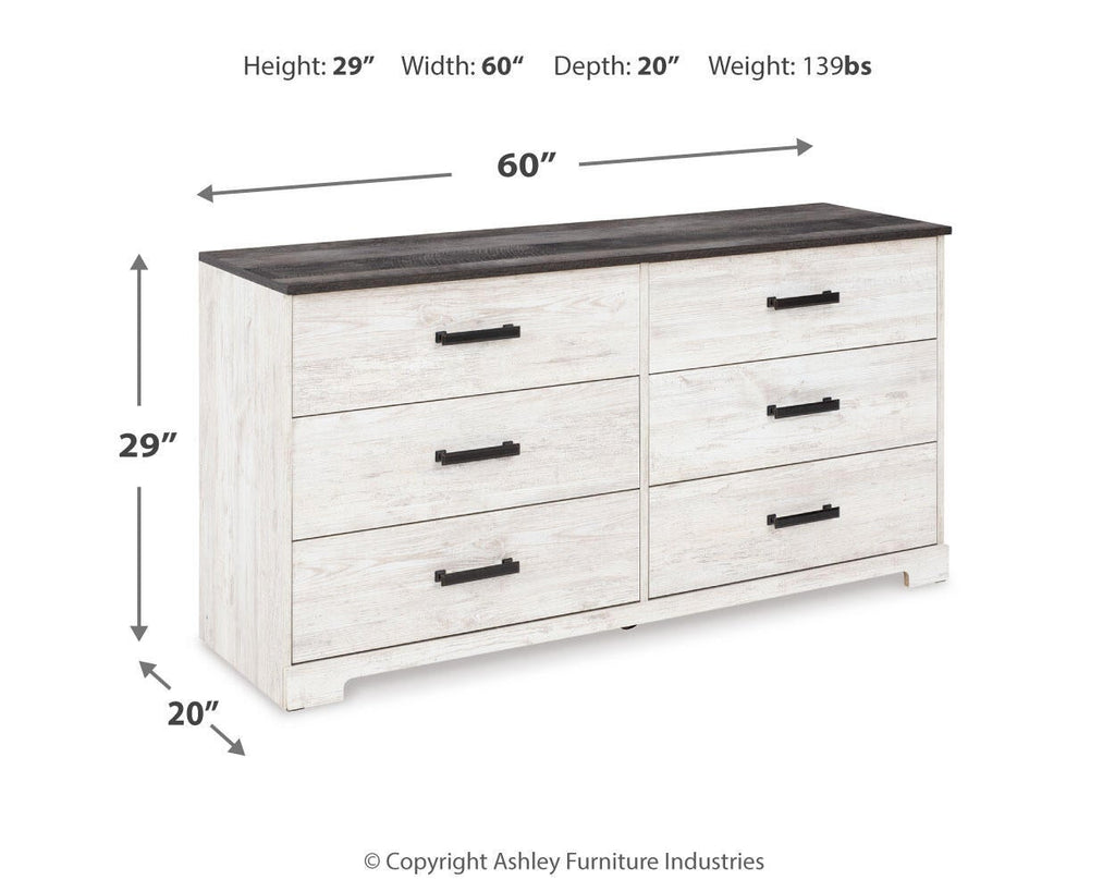 Shawburn 6 Drawer Dresser