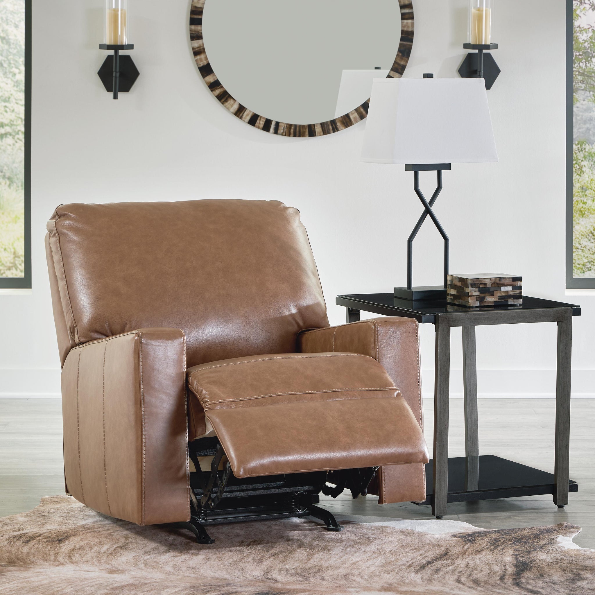 Bolsena Recliner (Brown/Beige)
