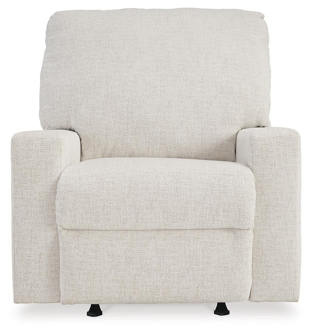 Rannis Recliner (White)