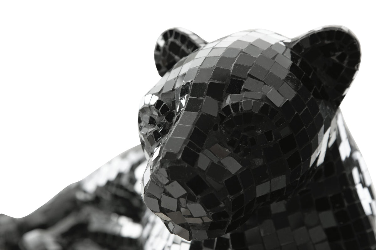Drice Panther Sculpture (Black/Gray)