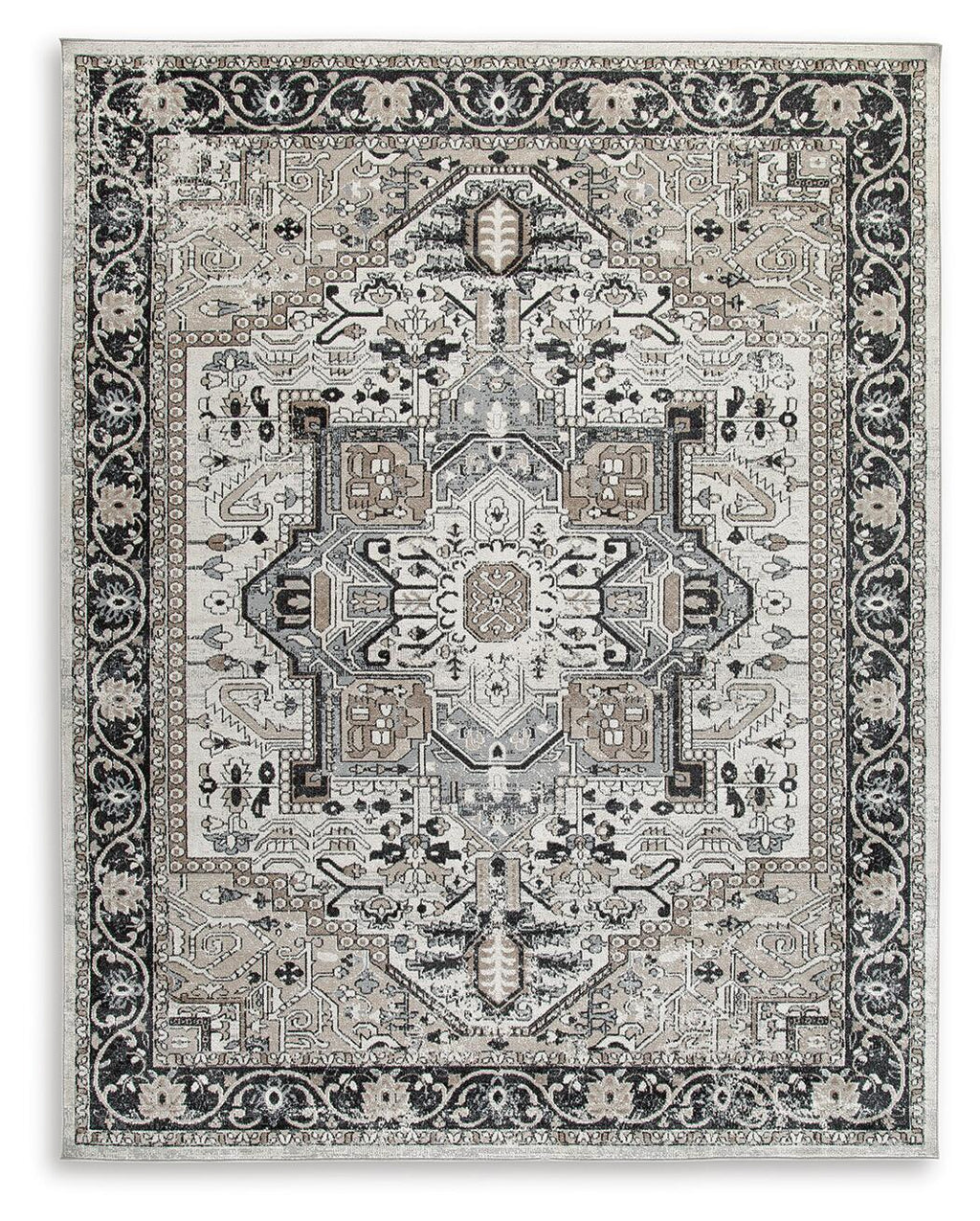 Gregmoore 5'2" x 6'10" Washable Rug