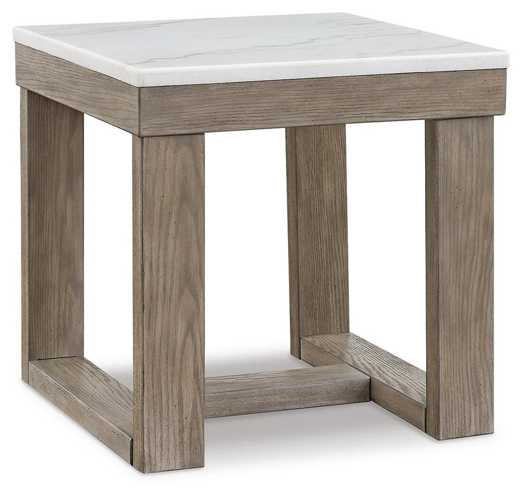 Loyaska End Table (Two-Tone)