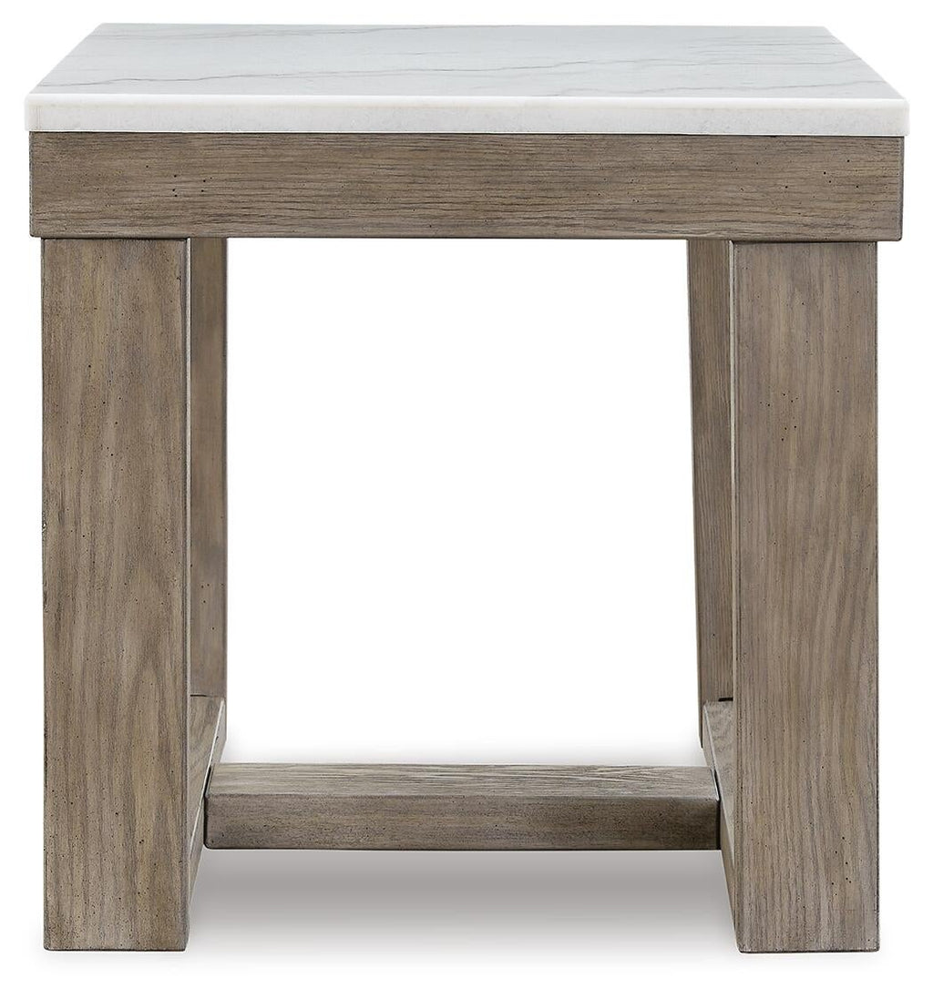 Loyaska End Table (Two-Tone)