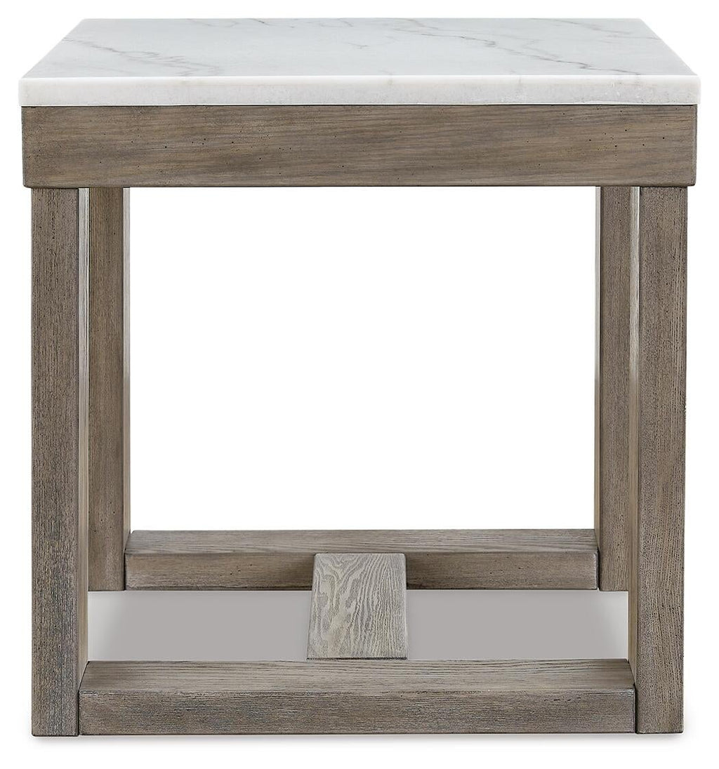 Loyaska End Table (Two-Tone)