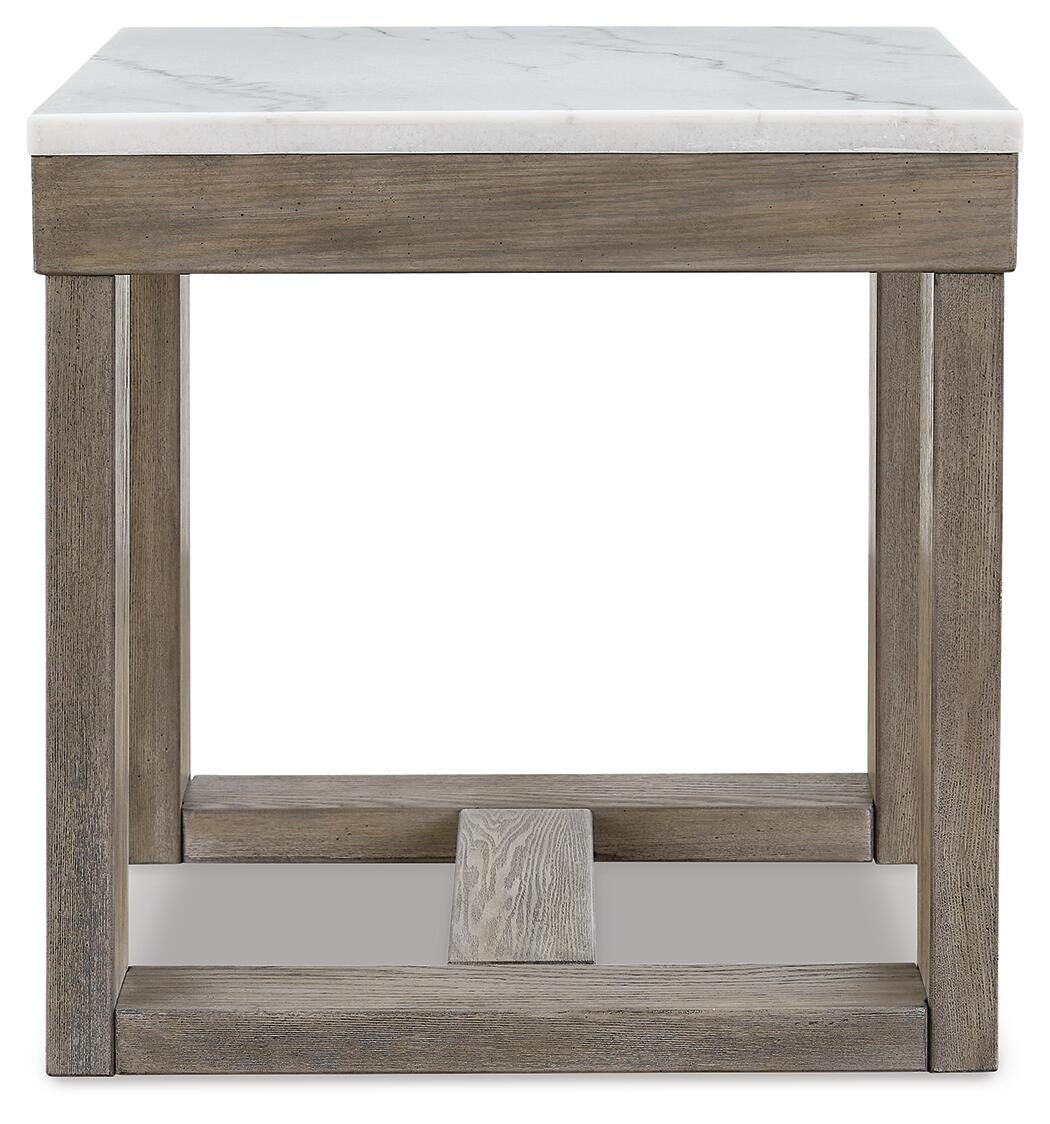 Loyaska End Table (Two-Tone)