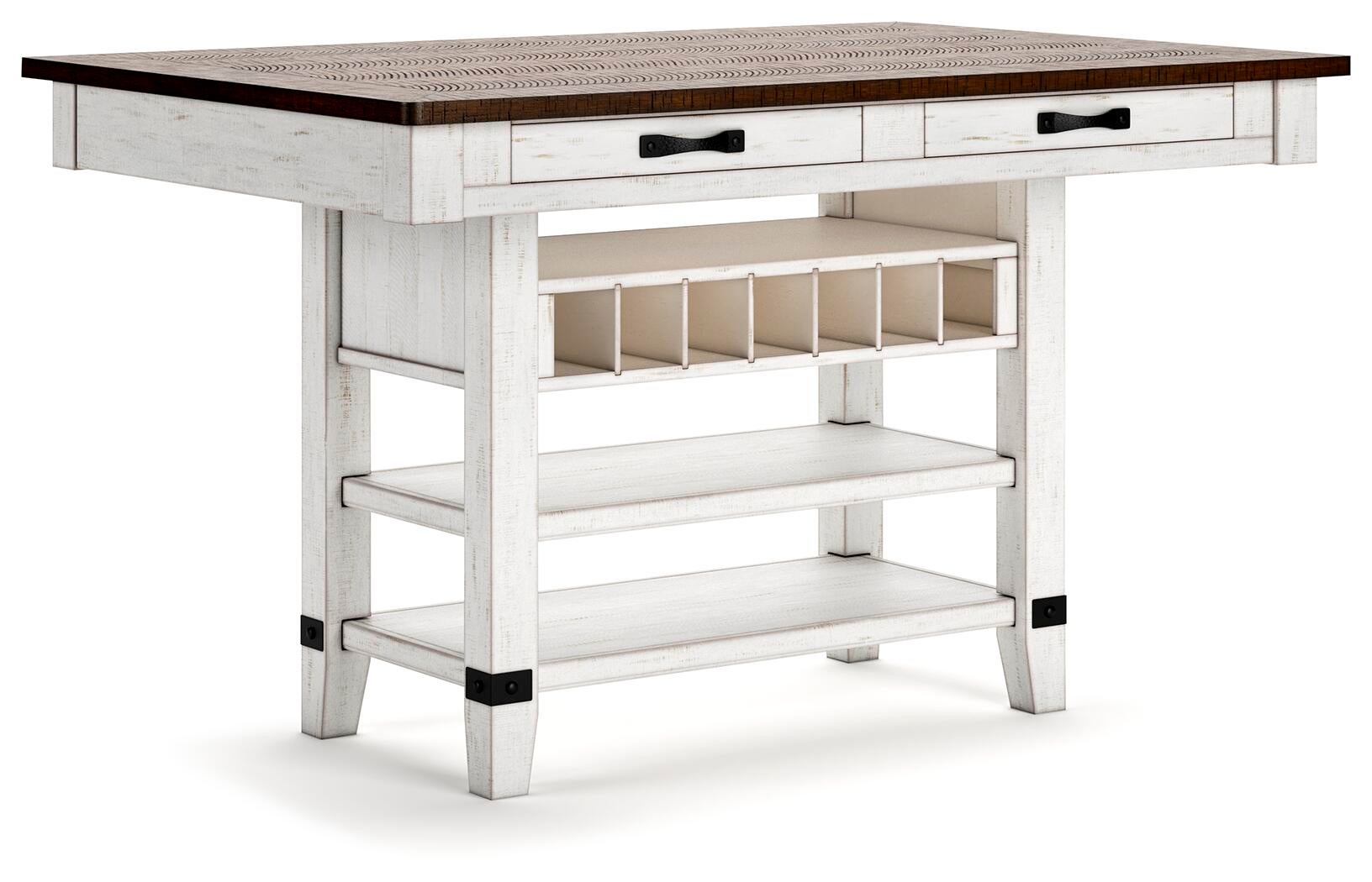 Valebeck Counter Height Dining Table (Black)
