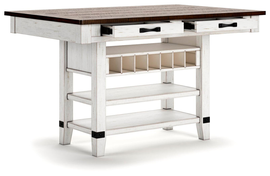 Valebeck Counter Height Dining Table (Black)