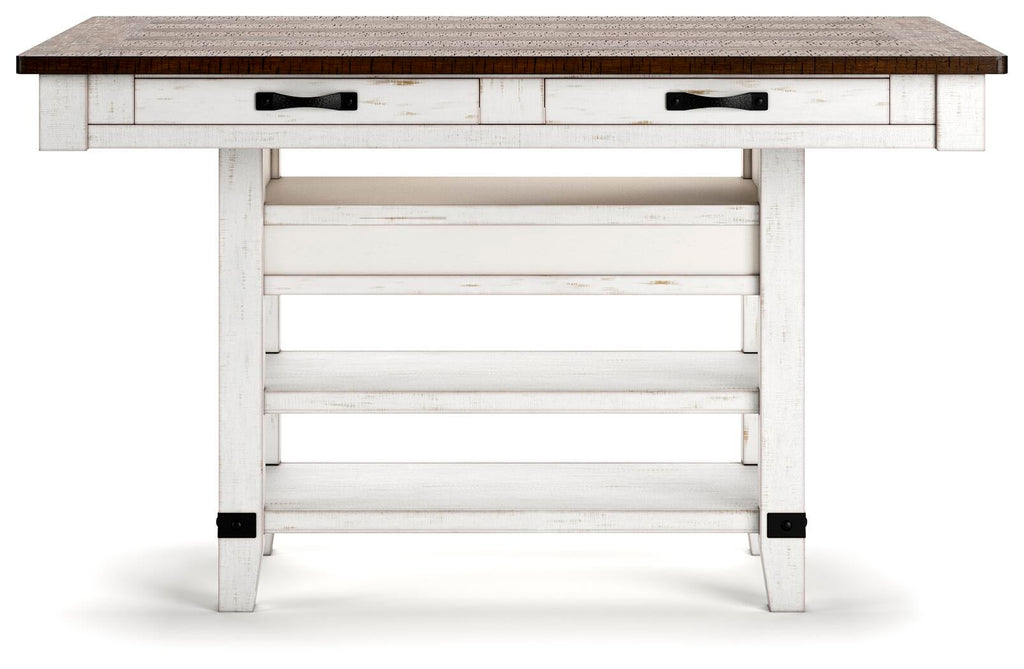 Valebeck Counter Height Dining Table (Black)