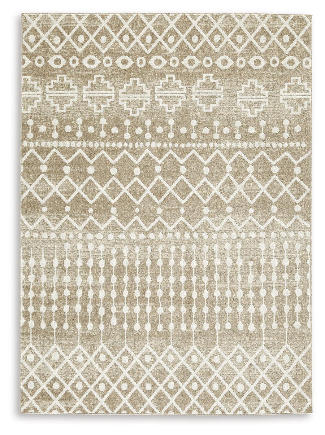 Bunchly 7'10" x 10'3" Washable Rug