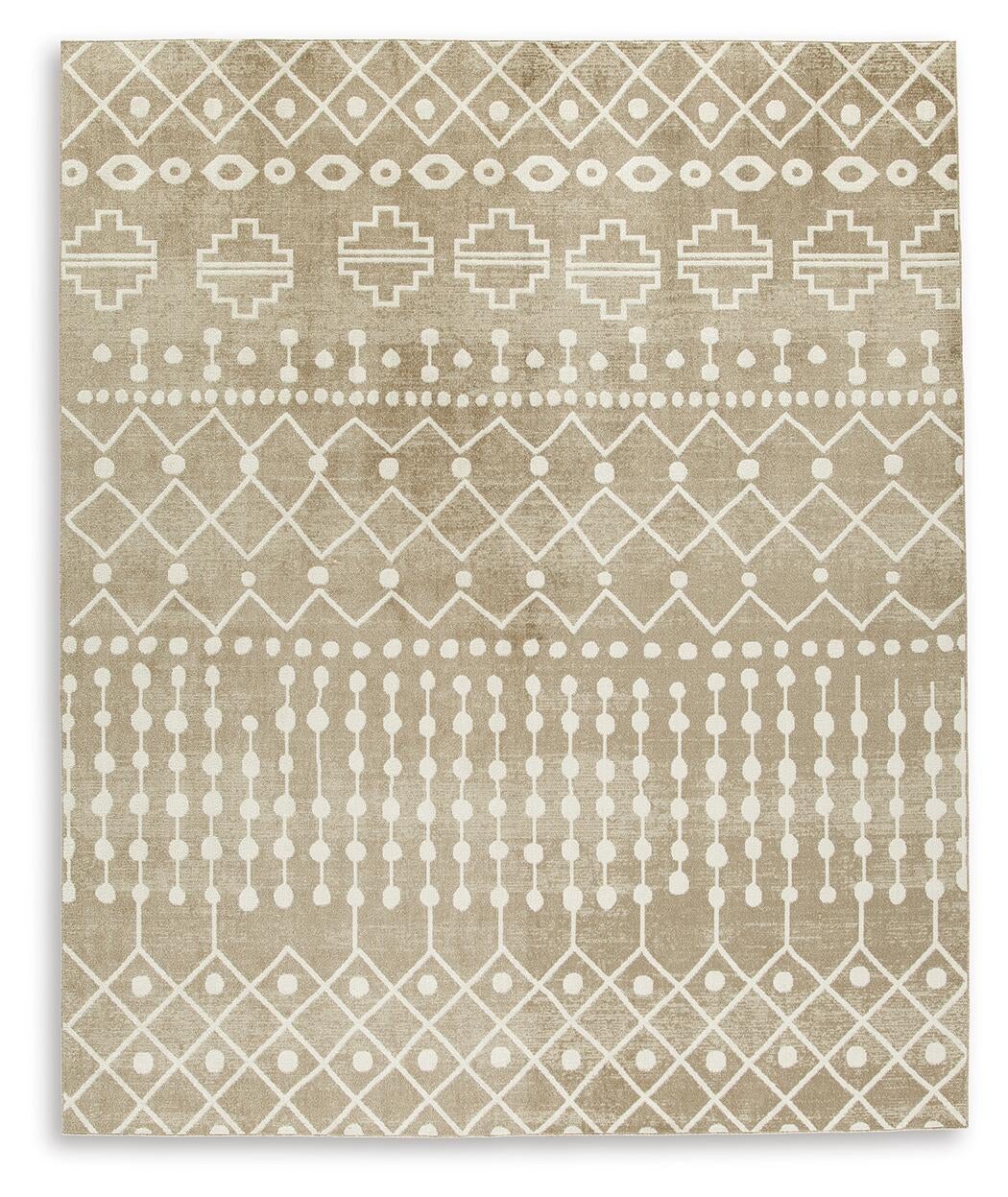 Bunchly 4'11" x 7'2" Washable Rug