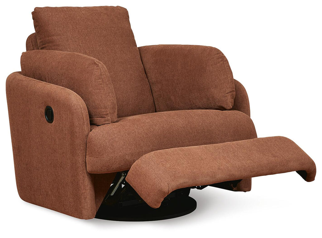 Modmax Swivel Glider Recliner (Orange)