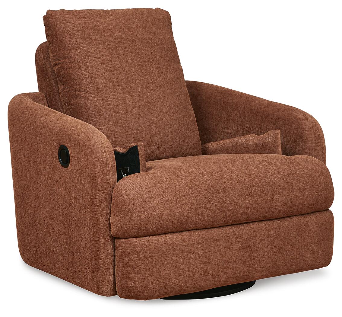 Modmax Swivel Glider Recliner (Orange)