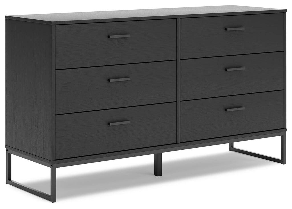 Socalle Dresser (Black/Gray)