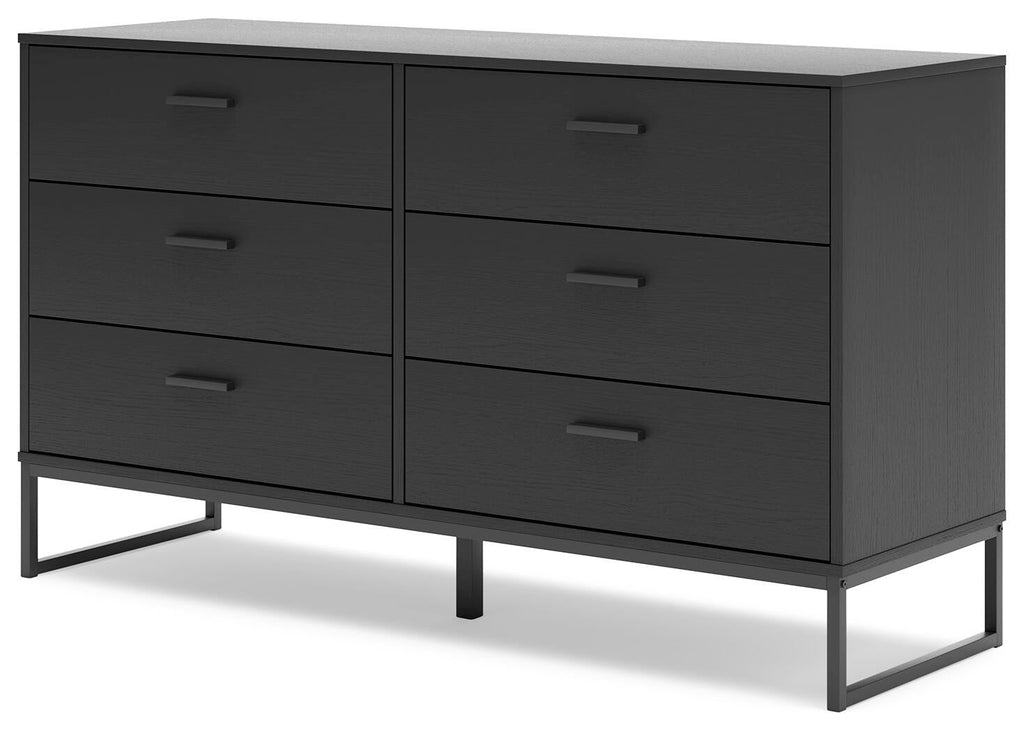 Socalle Dresser (Black/Gray)