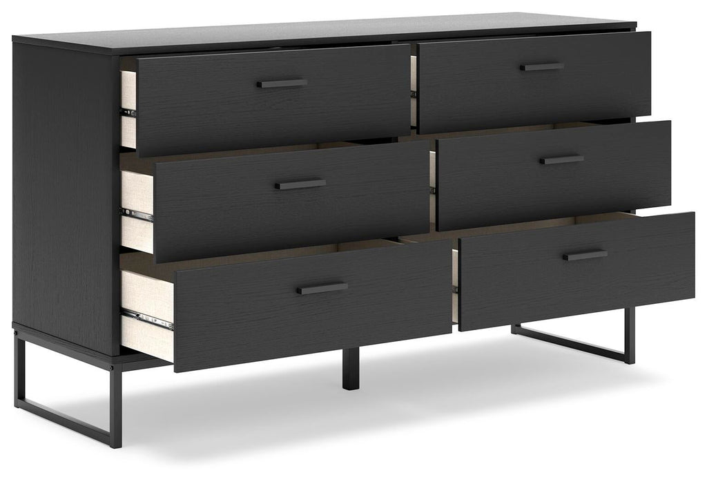 Socalle Dresser (Black/Gray)