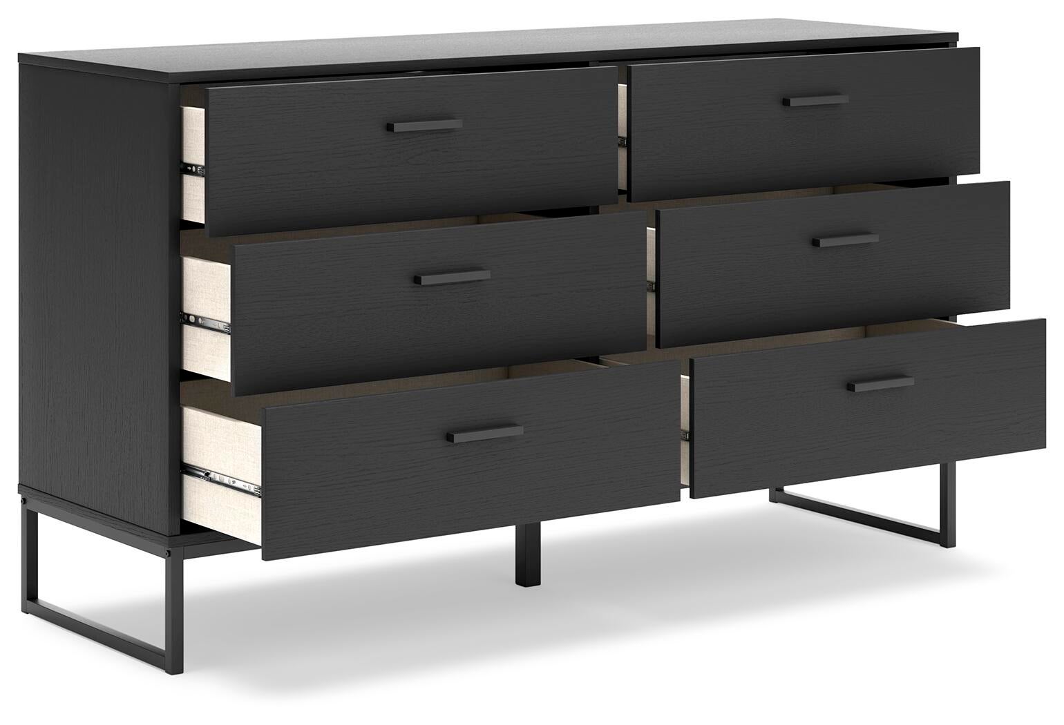 Socalle Dresser (Black/Gray)