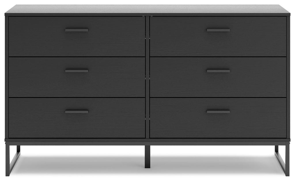 Socalle Dresser (Black/Gray)