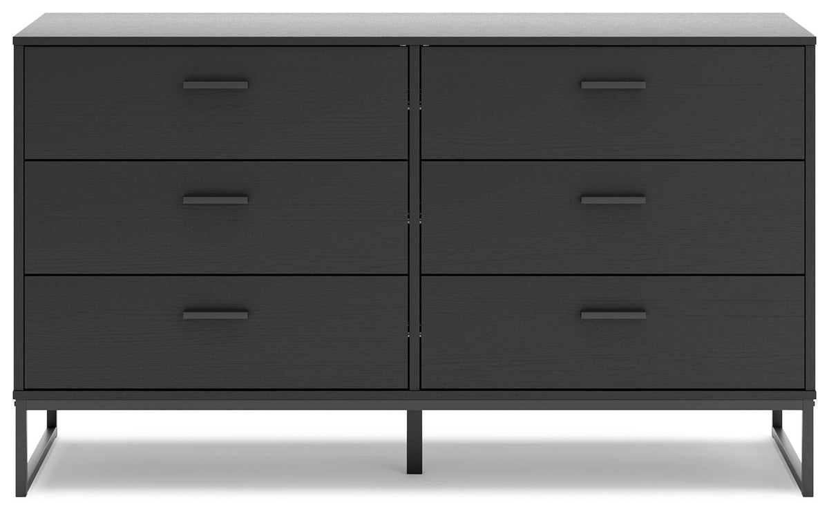 Socalle Dresser (Black/Gray)