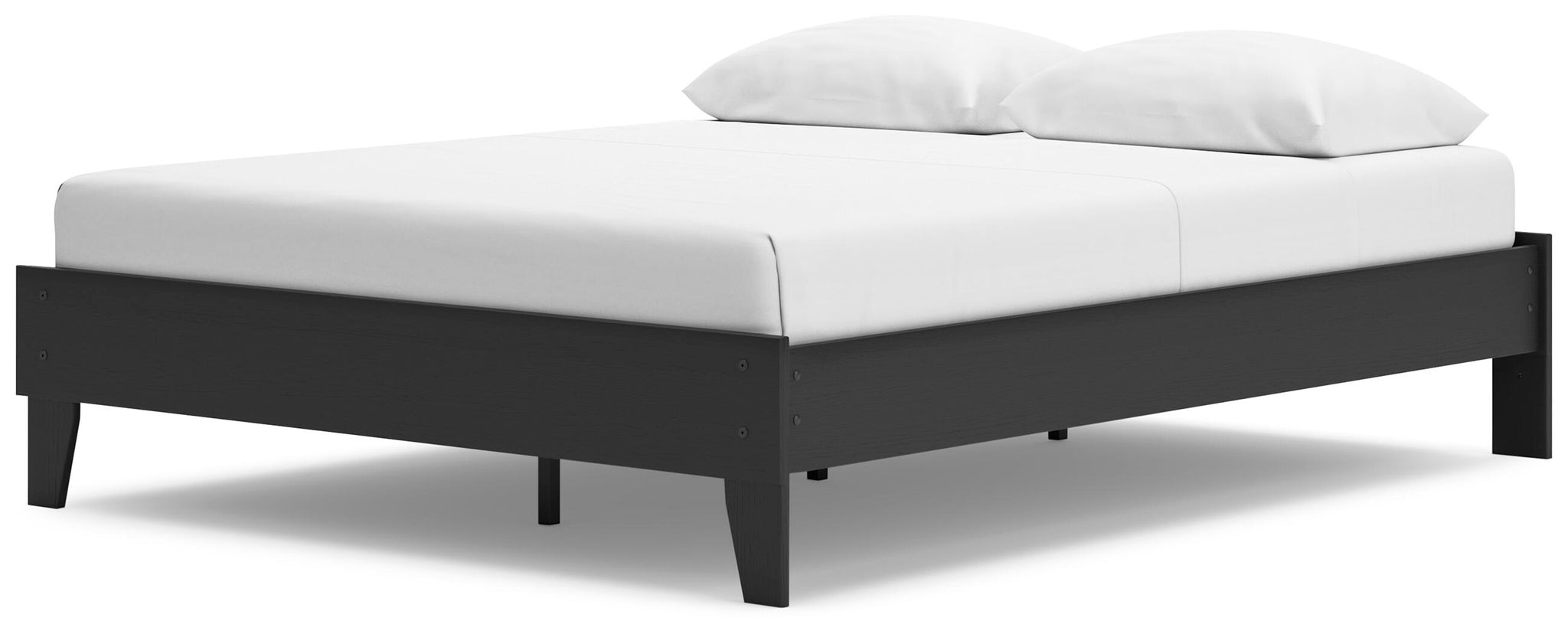 Socalle Platform Bed (Black/Gray)