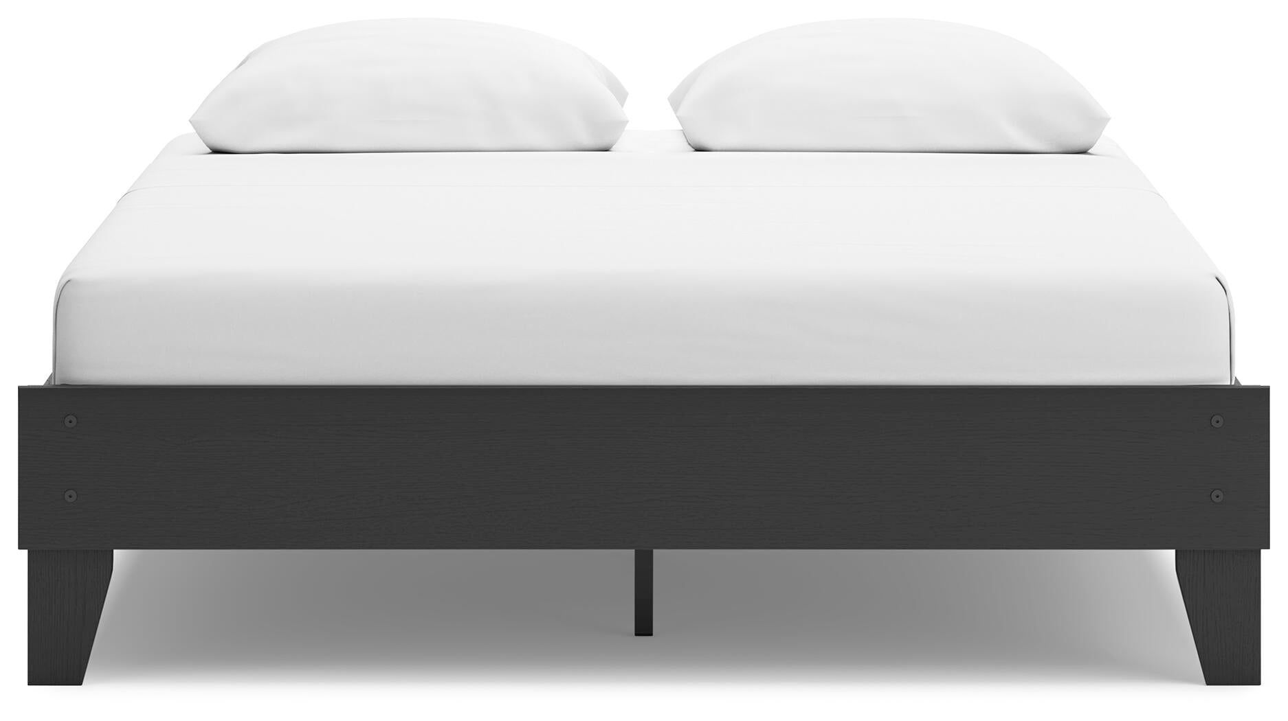 Socalle Platform Bed (Black/Gray)