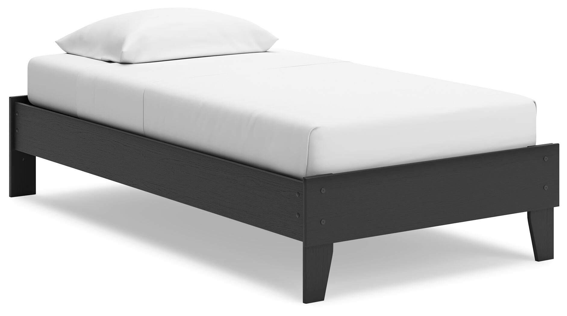 Socalle Platform Bed (Black/Gray)