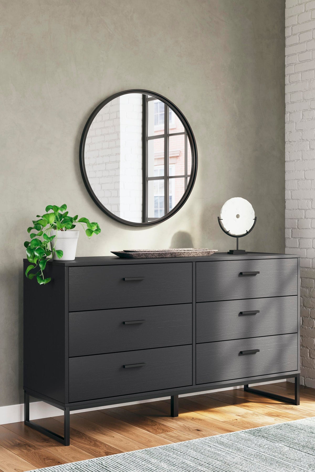 Socalle Dresser (Black/Gray)