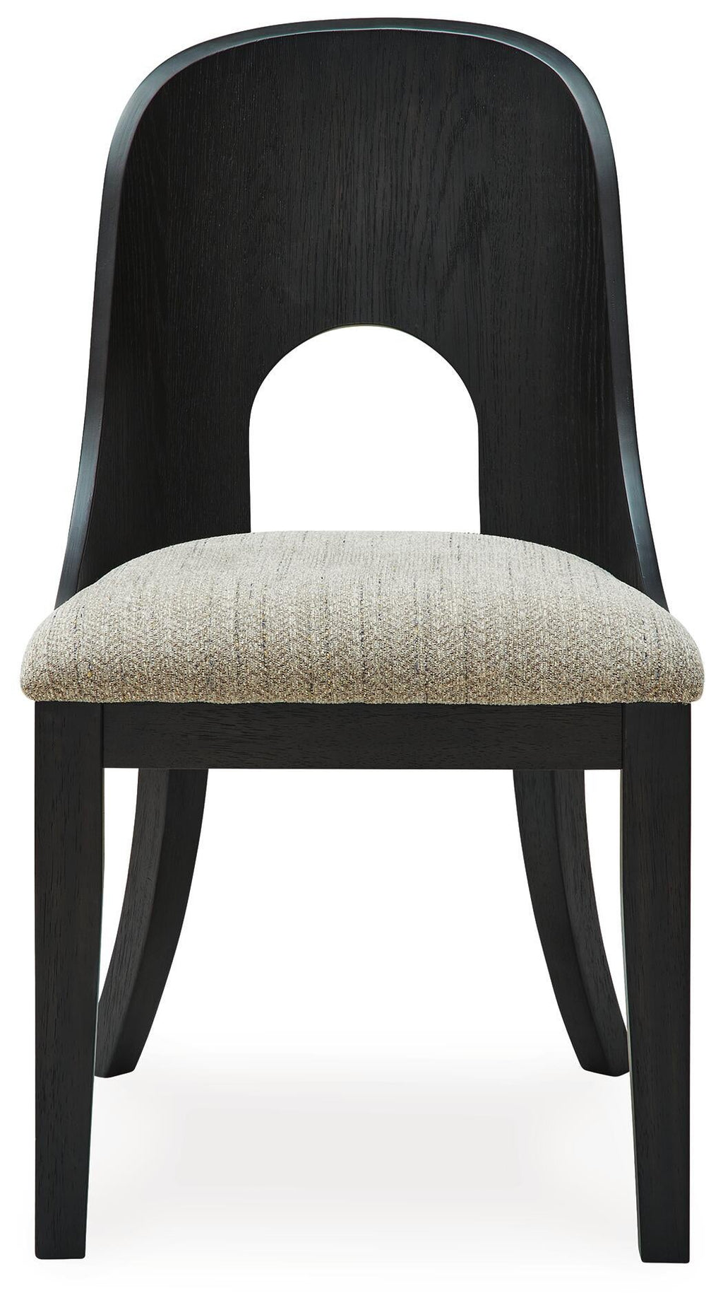 Rowanbeck Dining Chair (Black/Gray)