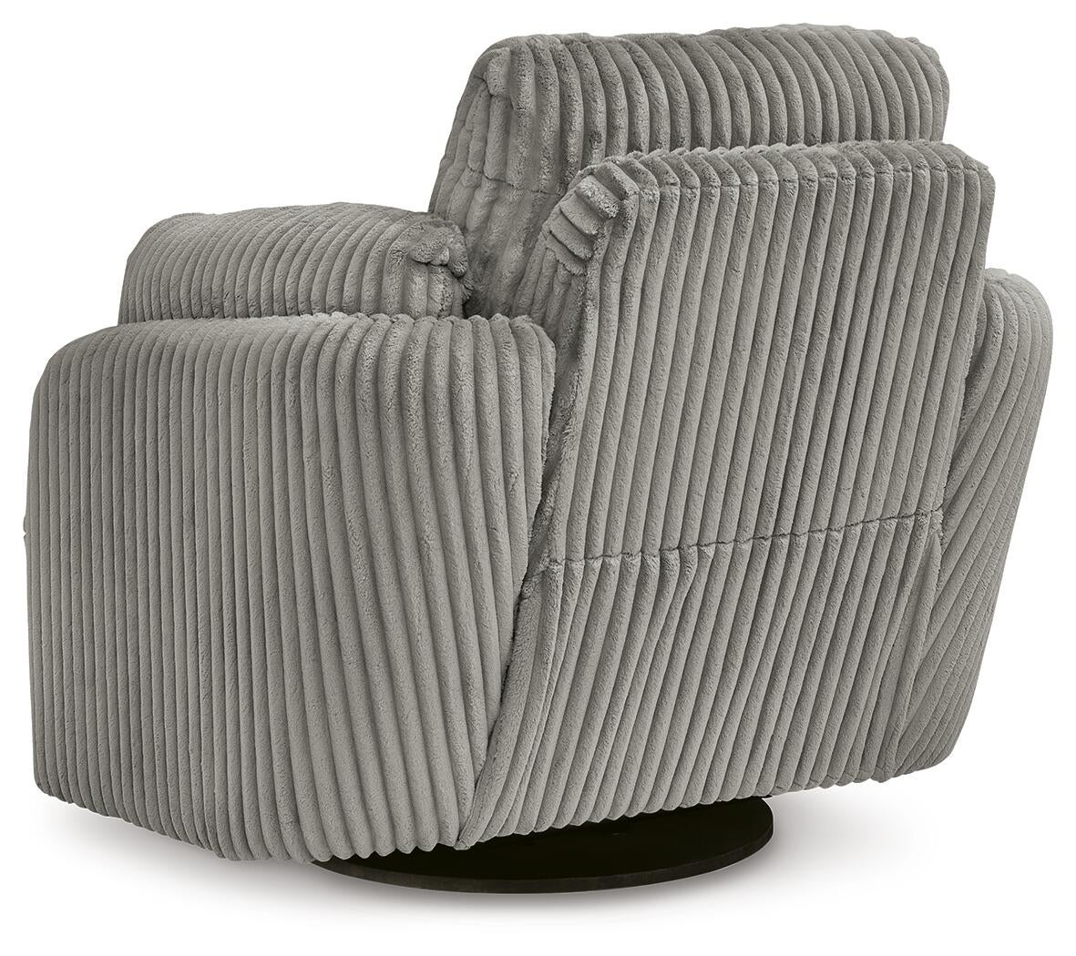 Tie-Breaker Swivel Glider Recliner (White)