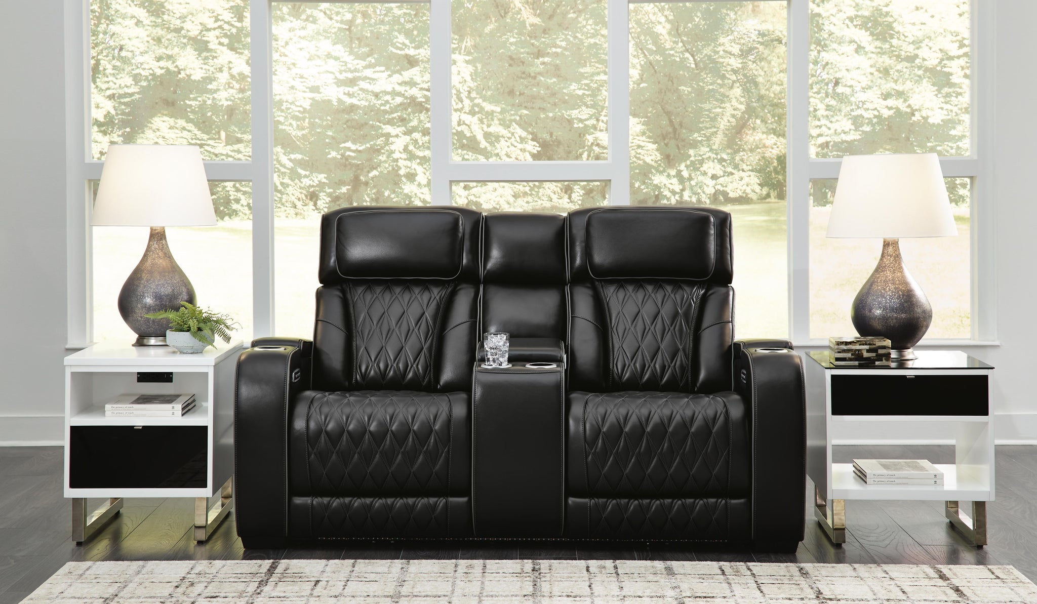 Boyington Power Reclining Loveseat with Console