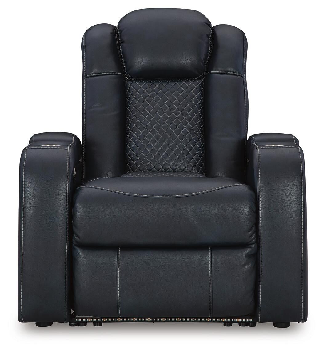 Fyne-Dyme Power Recliner (Black/Gray)